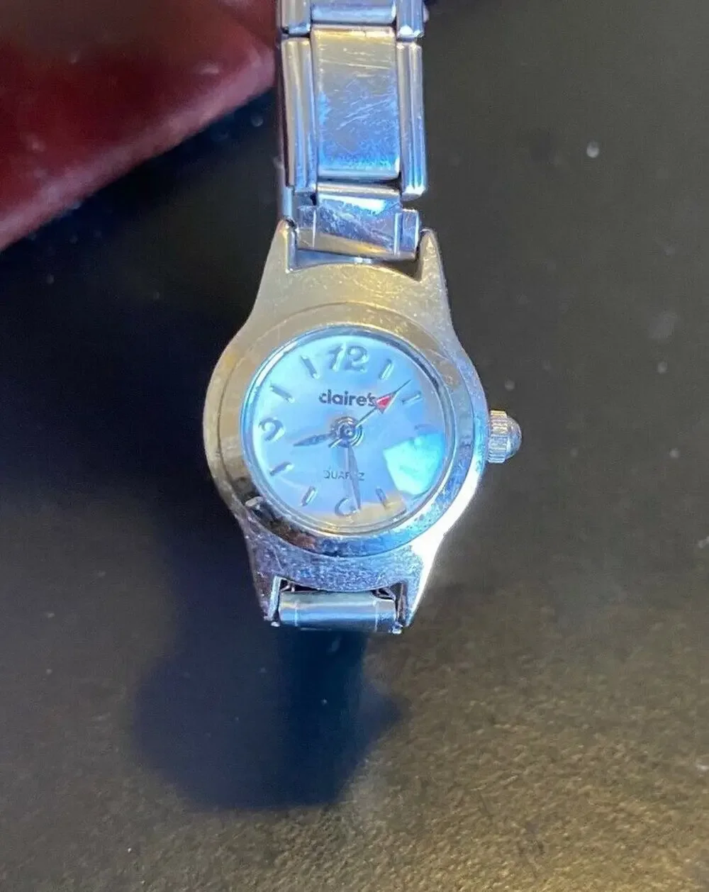 Women's 20mm Claire's Watch, Silver Tone with Expansion Band
